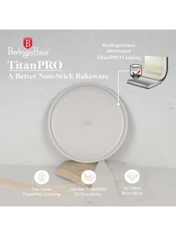 Berlinger Haus Blacha w kolorze kremowym do pizzy - Ø 32 cm