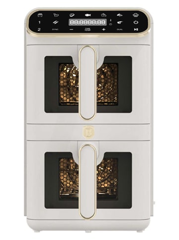 Berlinger Haus Duo-heteluchtfriteuse crème - 2x 5,5 l