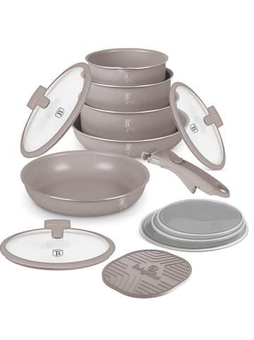 Berlinger Haus 13-delige pannenset "Taupe Collection" lichtbruin