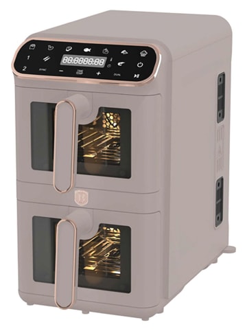 Berlinger Haus Duo-heteluchtfriteuse taupe - 2x 5,5 l