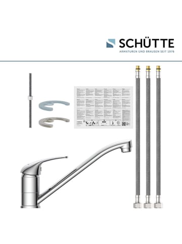 Schütte Niederdruck-Spültischarmatur ''Genua'' in Chrom