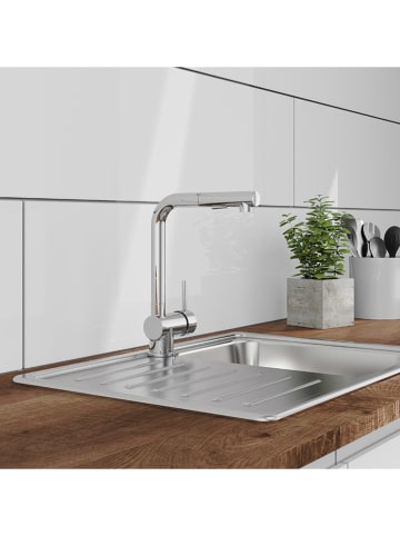 Schütte Bateria zlewozmywakowa "Parma" w kolorze srebrnym