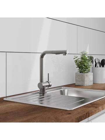 Schütte Bateria zlewozmywakowa "Parma" w kolorze srebrnym