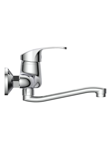 Schütte Wand-Spültischarmatur "Orazi" in Silber