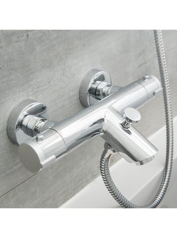 Schütte Thermostaat-badkraan "London" chroomkleurig