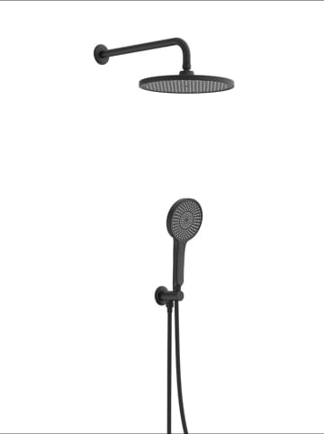 Schütte 5-delige douchekopset "Karibik" zwart