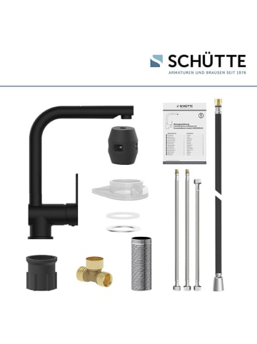 Schütte Spültischarmatur "London" in Schwarz