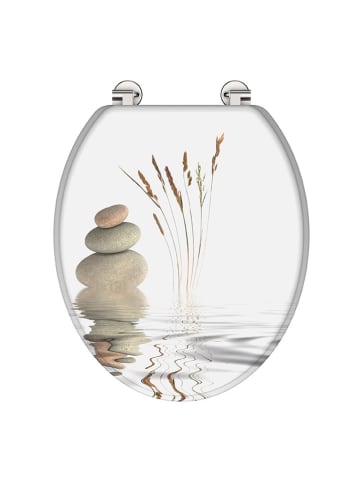 Schütte Deska WC "Balance" w kolorze beżowo-białym