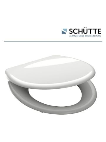 Schütte Wolnoopadająca deska WC w kolorze białym