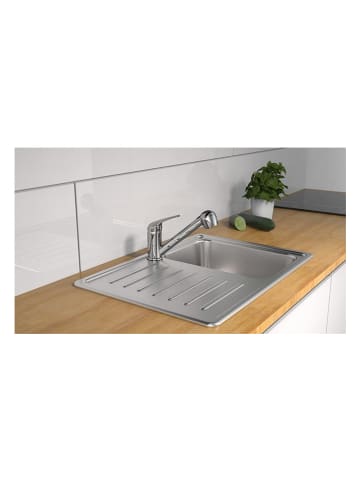 Schütte Niskociśnieniowa bateria zlewozmywakowa "Ultra" w kolorze srebrnym