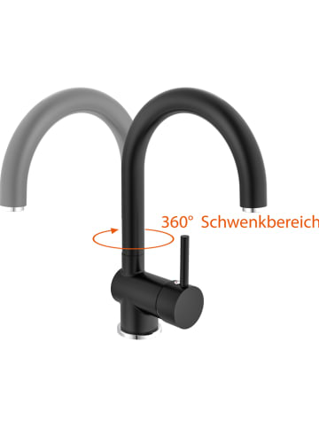 eisl since 1980 Spültischarmatur "Futura C" in Schwarz