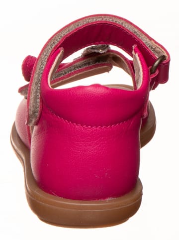kmins Leder-Sandalen in Pink