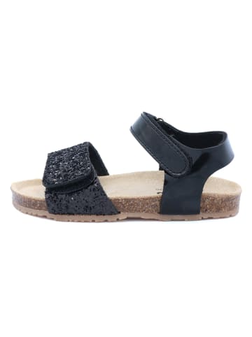 billowy Sandalen in Schwarz