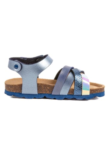 billowy Sandalen "Rosso" in Blau