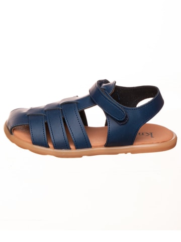 kmins Leren sandalen donkerblauw