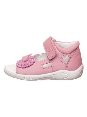 PEPINO Leder-Sandalen "Sylvie" in Rosa