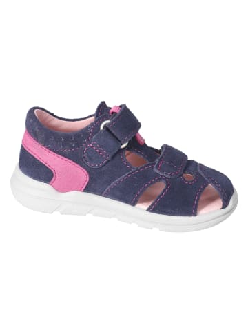 PEPINO Leder-Sandalen "Kansi" in Dunkelblau