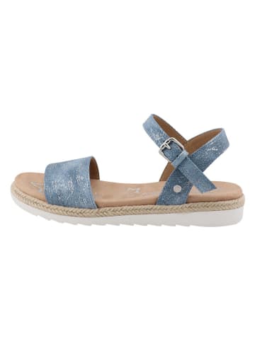 Tom Tailor Sandalen in Blau