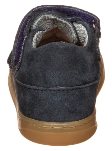 Richter Shoes Leren enkelsandalen donkerblauw