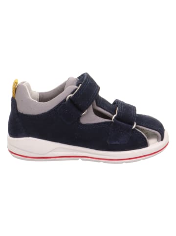 superfit Leder-Halbsandalen "Boomerang" in Dunkelblau