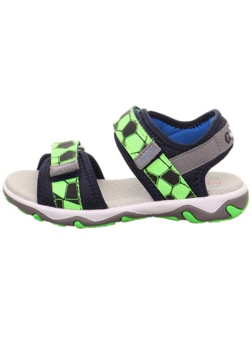 superfit Sandalen "Mike 3.0" donkerblauw/groen/grijs