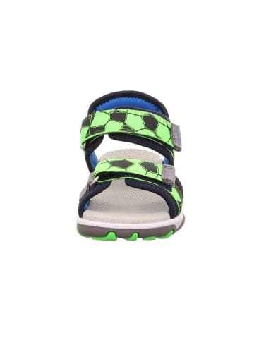 superfit Sandalen "Mike 3.0" donkerblauw/groen/grijs