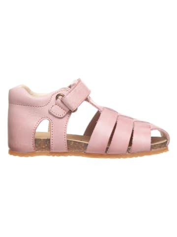 Naturino Leder-Halbsandalen in Rosa
