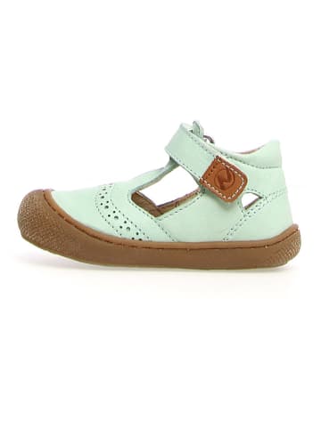 Naturino Leder-Halbsandalen in Mint