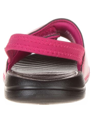 Puma Sandały "Popcat 20 Backstrap AC" w kolorze czarno-różowym