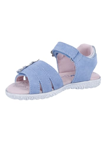 Richter Shoes Leder-Sandalen "Sole" in Blau