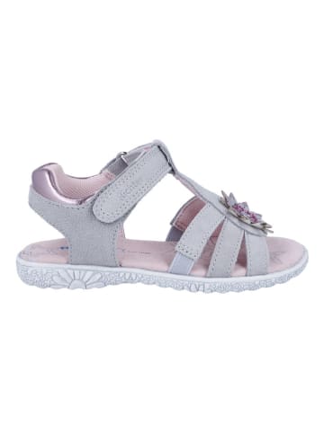 Richter Shoes Leder-Sandalen "Sole" in Grau