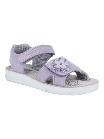 Richter Shoes Leder-Sandalen "Sofia" in Lila