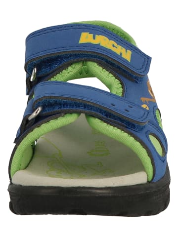 Lurchi Sandalen "Kio-S" in Blau/ Grün