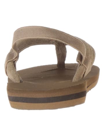 Quiksilver Japonki w kolorze beżowym