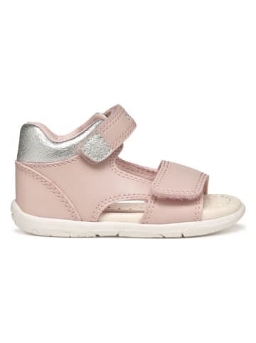 Geox Sandalen "Tapuz" in Rosa/ Silber