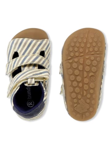 Bundgaard Leren barefootenkelsandalen "Petit Summer" crème