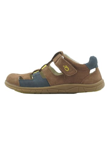 lamino Barefootenkelsandalen lichtbruin
