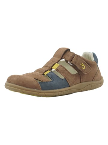 lamino Barefootenkelsandalen lichtbruin