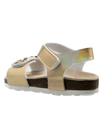 lamino Sandalen in Creme