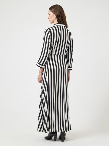 YAS Jurk wit/zwart