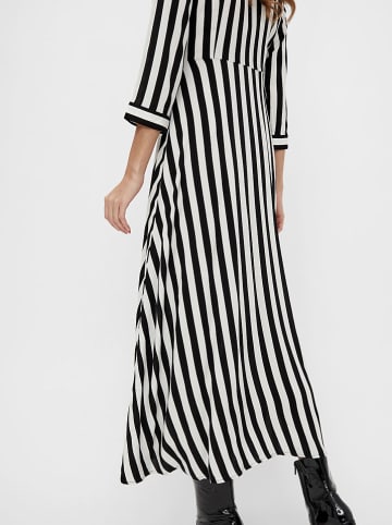 YAS Jurk wit/zwart