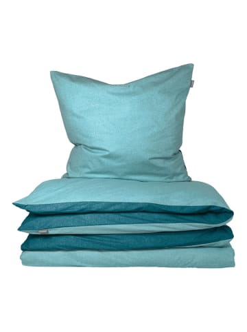 Schiesser Renforcé beddengoedset turquoise