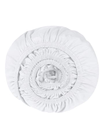 Schiesser Topper hoeslaken "Flexi" wit