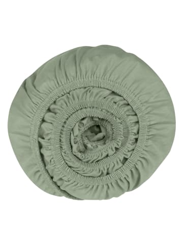 Schiesser Hoeslaken "Elli" groen