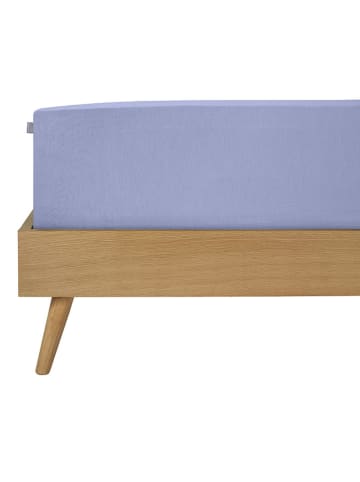 Schiesser Hoeslaken "Elli" blauw