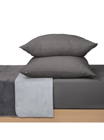 Schiesser Jersey kussenhoes "Jessi" donkergrijs