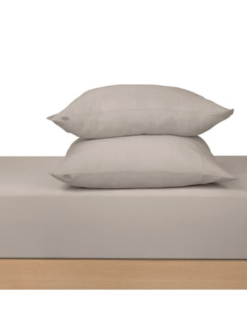 Schiesser Jersey-Kissenhülle "Jessi" in Taupe