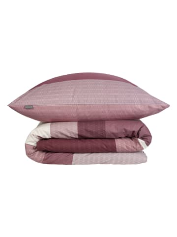Schiesser Komplet pościeli renforcé "Endy" w kolorze biało-fioletowym
