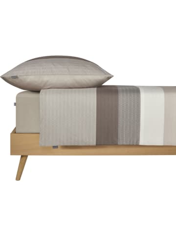 Schiesser Renforcé beddengoedset "Endy" grijs/bruin/wit