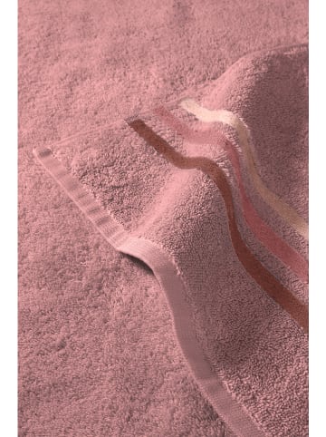 Schiesser 4er-Set: Handtücher "Skyline" in Rosa